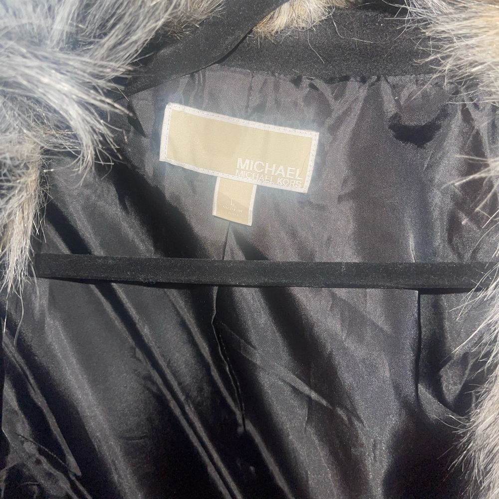 Michael kors fur coat